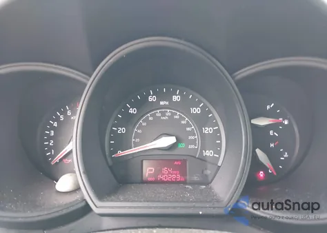 2016 Kia Rio Lx из США, поврежденный, VIN KNADM4A32G6548950